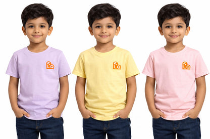 Kids Short Sleeve Cotton T-Shirt